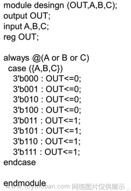 Verilog學(xué)習(xí)筆記（3）:Verilog數(shù)字邏輯電路設(shè)計方法