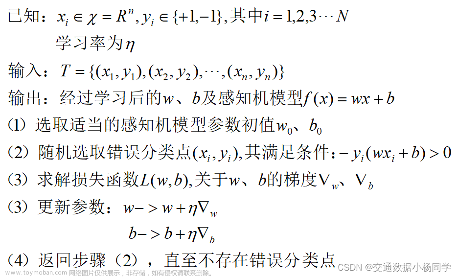 初识机器学习——感知机（Perceptron）+ Python代码实现鸢尾花分类