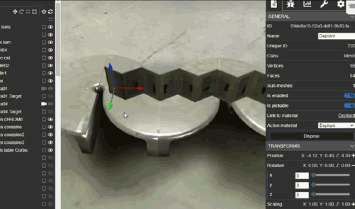 Babylonjs 基礎教程與填坑④sandbox+inspector面板中的Mesh類