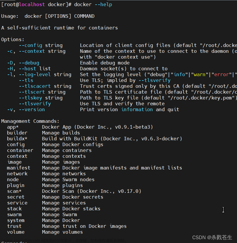 最全docker