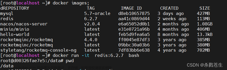 最全docker