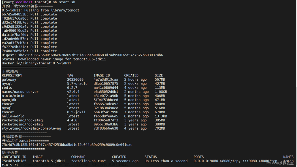 最全docker