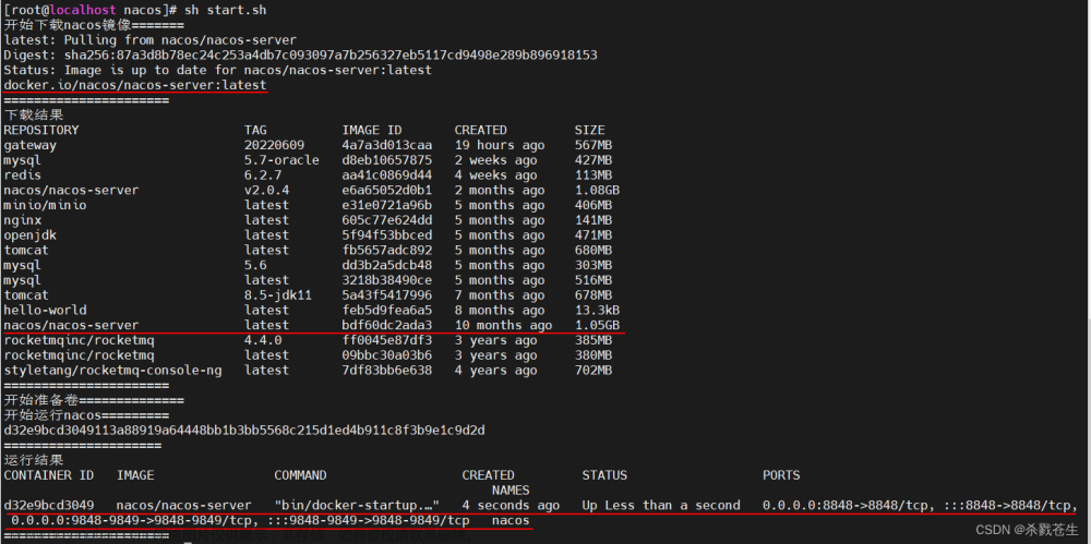 最全docker