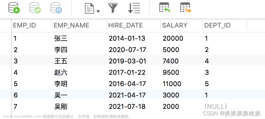 navicat使用及SQL查詢語法