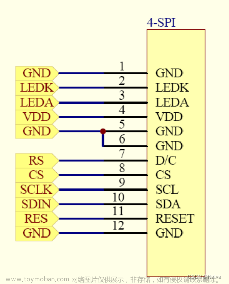 ESP32 入门笔记08：1.54寸（240*240）彩色TFT 显示高清IPS LCD 屏幕 SPI接口