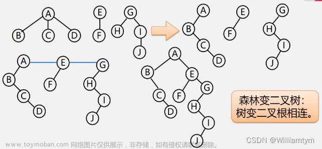 探索树形数据结构，通识树、森林与二叉树的基础知识（专有名词），进一步利用顺序表和链表表示、遍历和线索树形结构