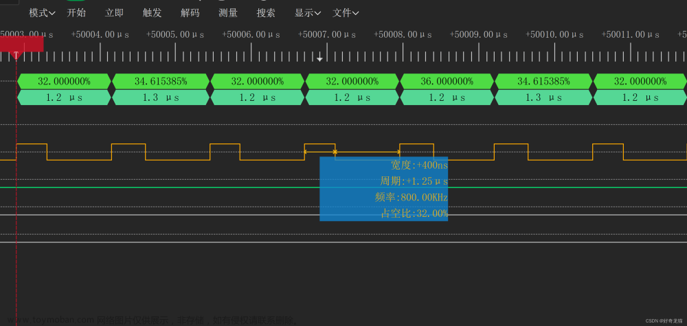 软件STM32cubeIDE下STM32F1xx使用定时器（TIM8）+DMA+PWM点亮灯带WS2812-基础样例