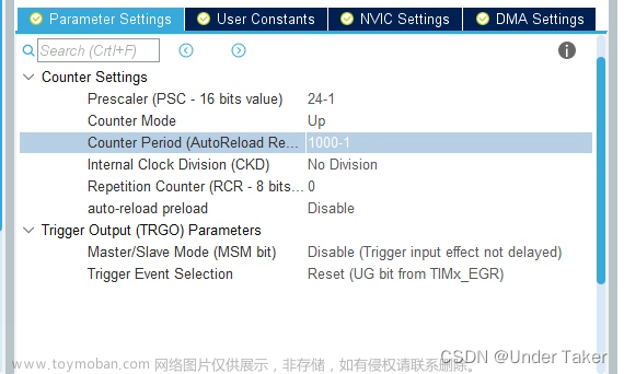 STM32CubeMX学习四 之定时器配置