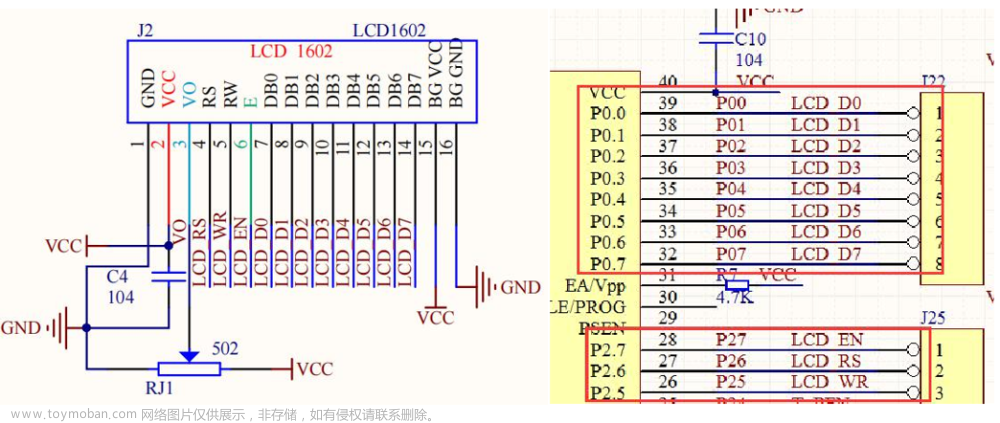 【51单片机】LCD1602 液晶显示实验指导书