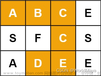 劍指 Offer 12. 矩陣中的路徑 / LeetCode 79. 單詞搜索（深度優(yōu)先搜索）