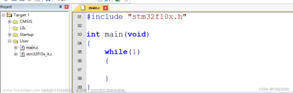 【32】STM32F103在Keil4软件下开发环境的建立