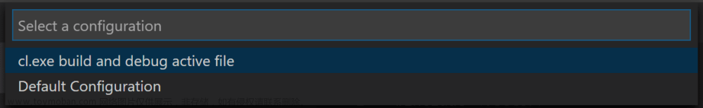 使用Microsoft C++編譯器配置VSCode