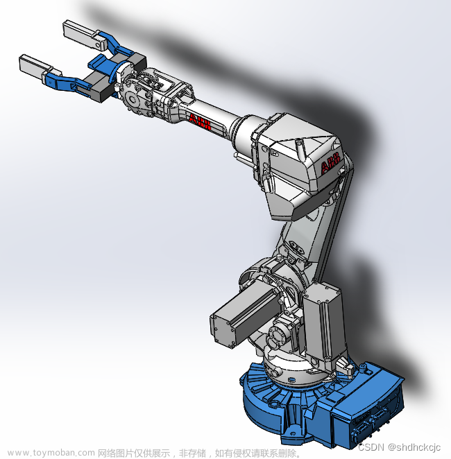 SolidWorks导出机械臂的URDF模型各个关节坐标系设置
