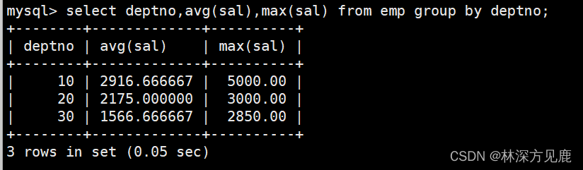 MySQL数据库基础3-基础查询