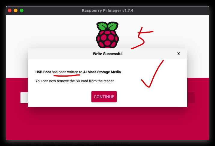 How to boot the Raspberry Pi system from a USB Mass Storage Device All In One