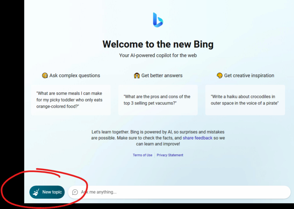 微软 New Bing, Chat & AI 绘图火力全开