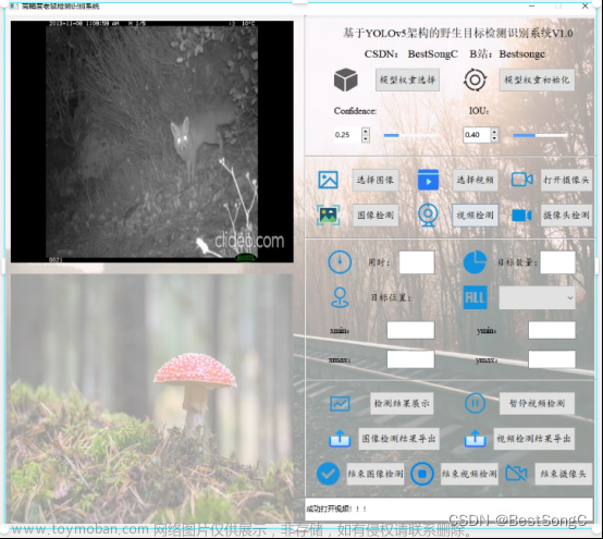 基于深度学习的高精度野生目标检测识别系统（PyTorch+Pyside6+YOLOv5模型）