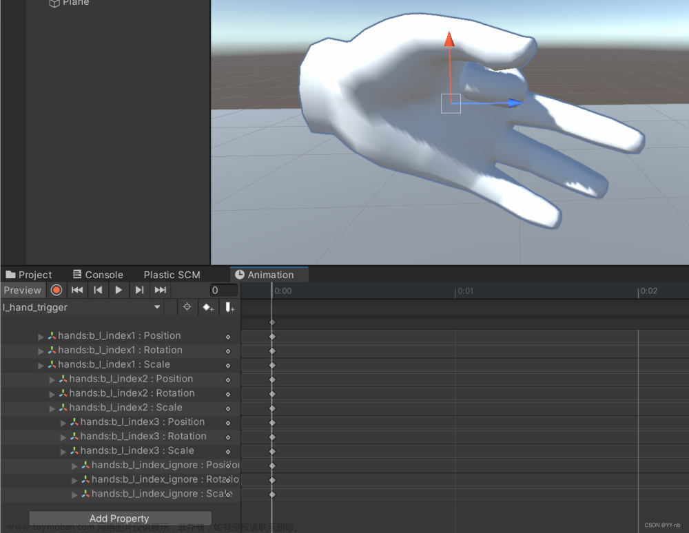 Unity VR开发教程 OpenXR+XR Interaction Toolkit 番外（一）用 Grip 键, Trigger 键和摇杆控制手部动画