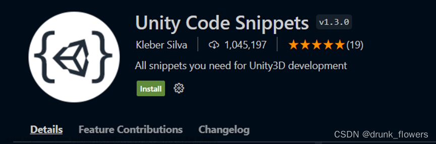 Unity入门（三）——VS Code配置与C#脚本编写