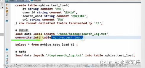 大數(shù)據(jù)：hive數(shù)據(jù)庫的操作語法，數(shù)據(jù)表，內(nèi)部表，external外部表，數(shù)據(jù)導(dǎo)入導(dǎo)出load，insert