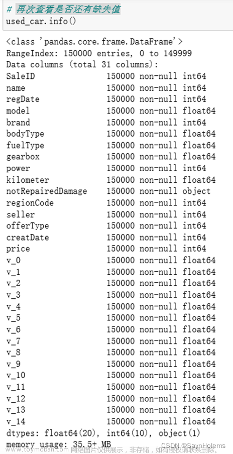 【Python数据分析】二手车价格预测