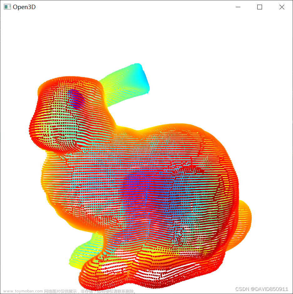 Open3D读取文件