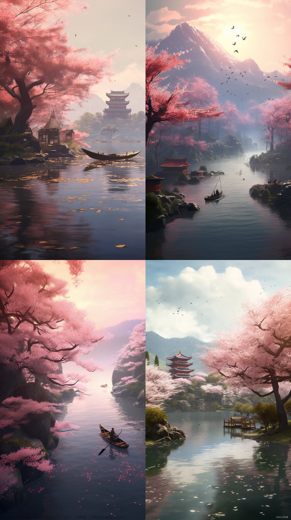 风景类Midjouney prompt提示词