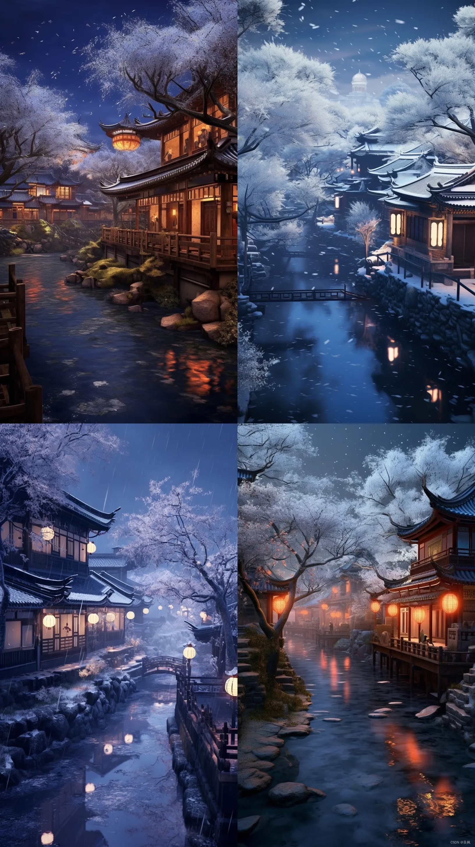 风景类Midjouney prompt提示词