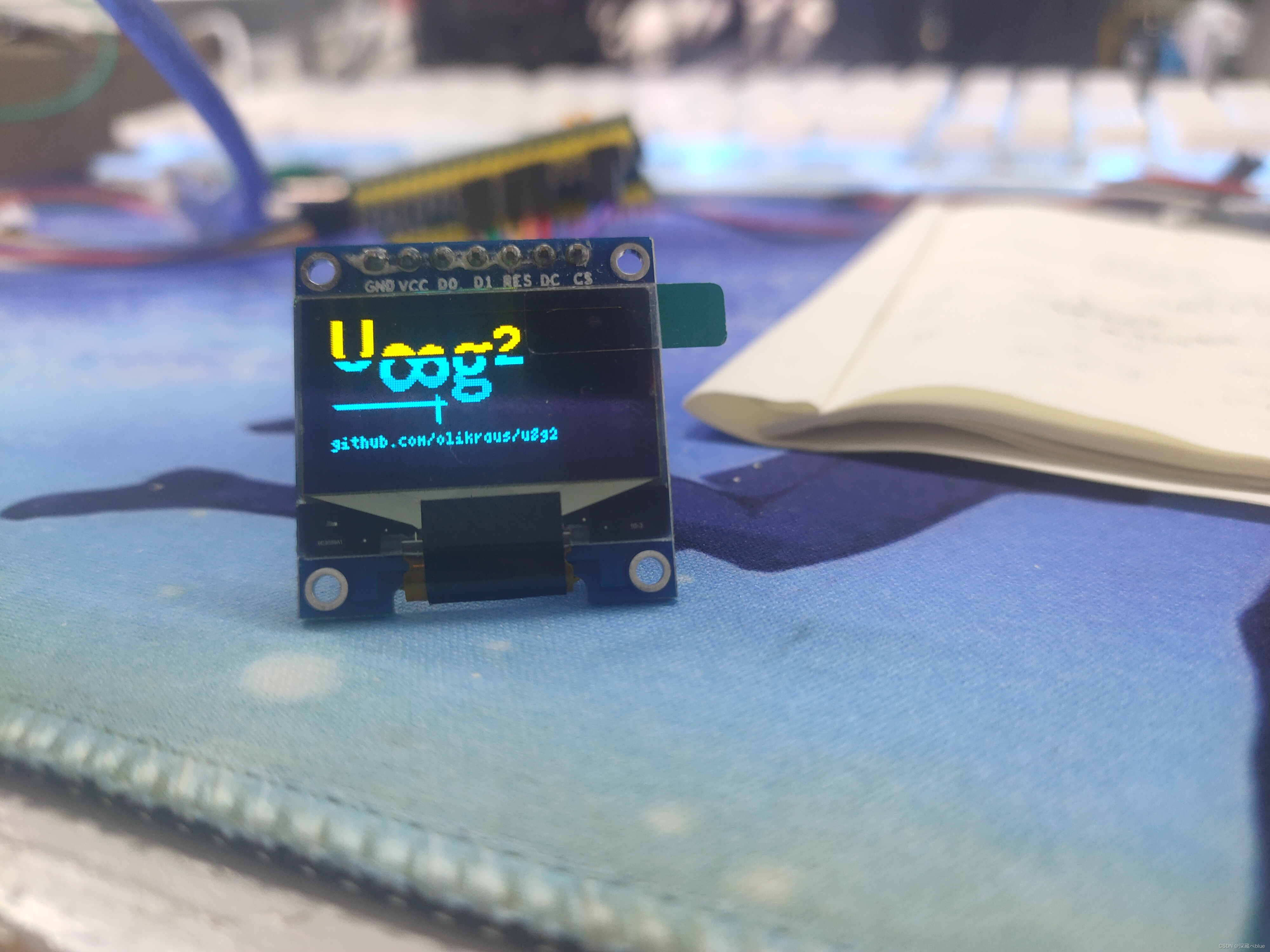 U8g2库的STM32硬件SPI（DMA）移植教程（HAL、OLED显示、四线SPI、DMA）