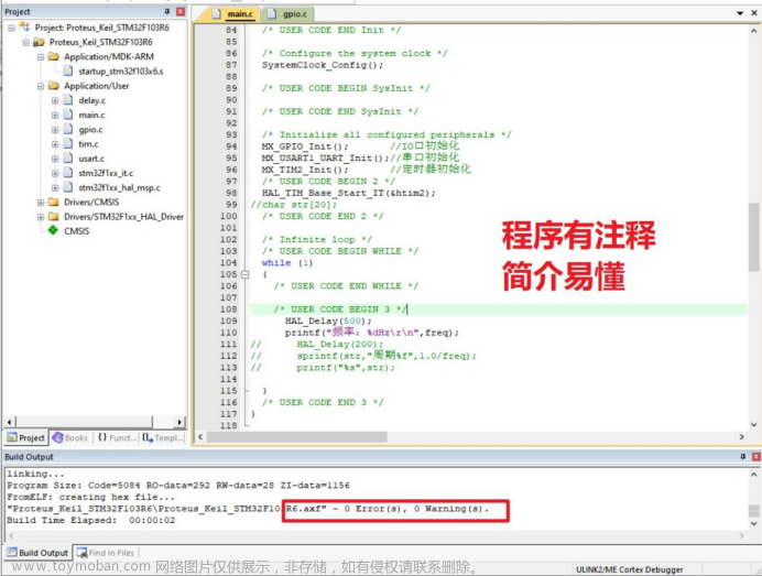 基于STM32的简易数字频率计仿真设计(仿真+程序+设计报告+讲解）