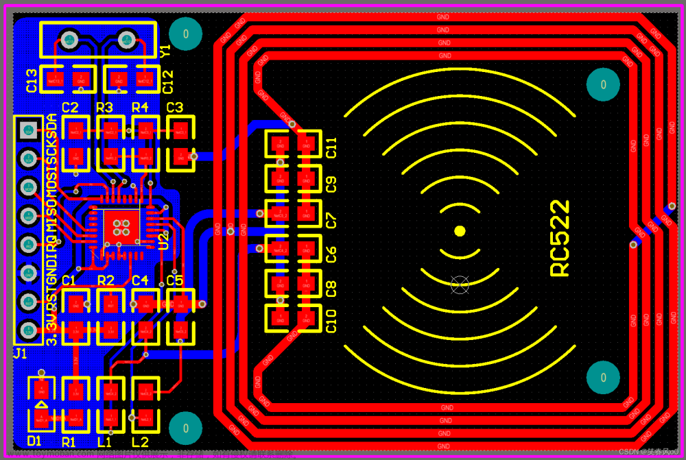 基础篇010.2 STM32驱动RC522 RFID模块之二：STM32硬件SPI驱动RC522