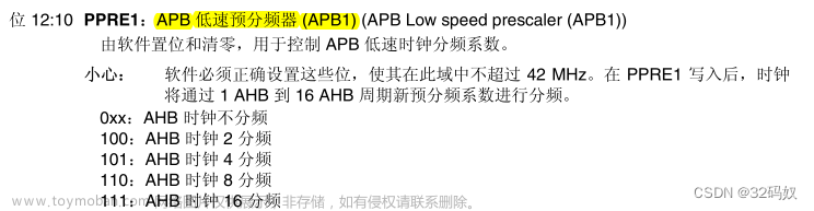 STM32F407的时钟