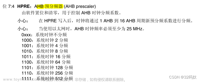 STM32F407的时钟