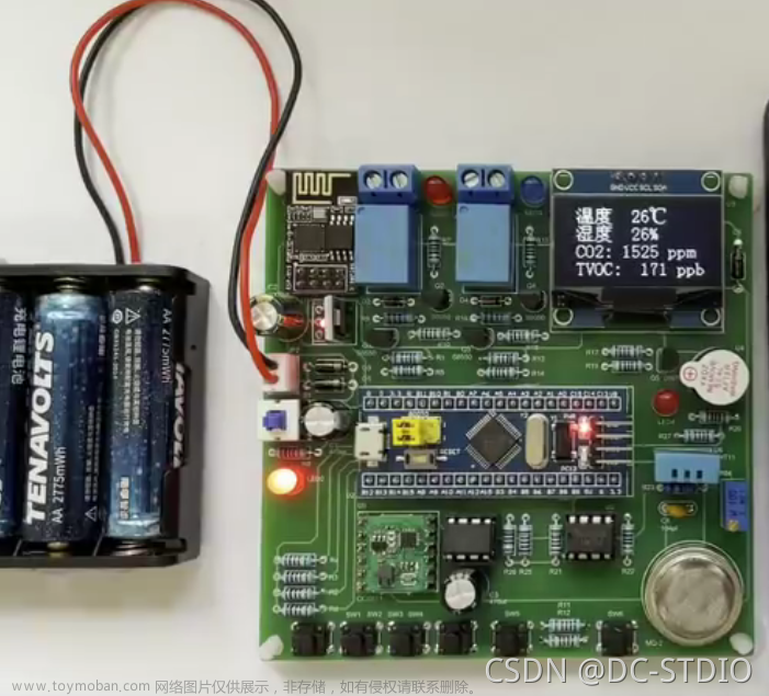 单片机毕业设计 STM32智能空气质量检测仪 - 环境检测盒子 嵌入式 物联网