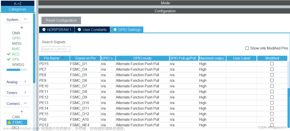 STM32 FSMC接口驱动4.3寸TFT LCD屏