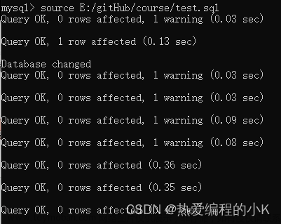 【②MySQL 】：測試數(shù)據(jù)準(zhǔn)備、SQL語句規(guī)范與基本操作