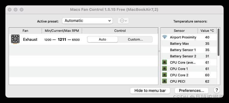 【已解决】Macbook pro/Macbook air 电脑过热问题（附软件下载地址）