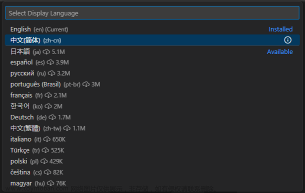 VSCode 插件安装：中文（简体）语言包（附带：不生效解决方案）