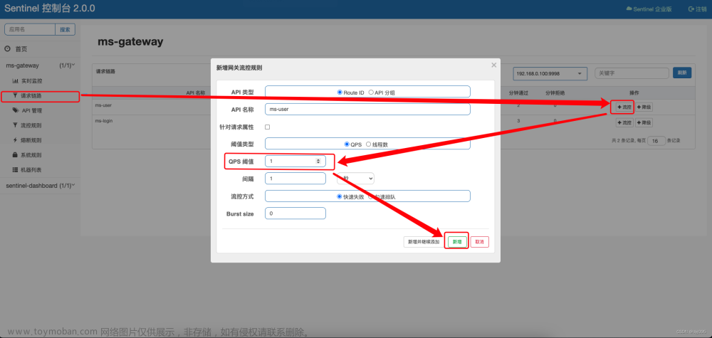 基于Ant DesignPro Vue + SpringBoot 前后端分离 - 后端微服化 + 接口网关 + Nacos + Sentinel,微服务,Java,vue.js,spring boot,sentinel