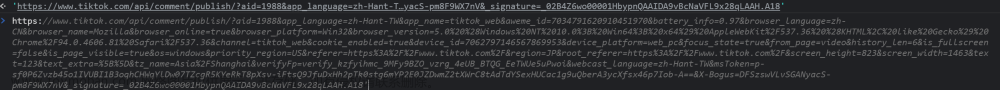 【W(wǎng)EB逆向】關(guān)于tiktok參數(shù)msToken，X-Bogus，_signature生成,flask,python
