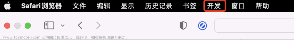 mac开发者模式怎么打开,mac,safari,macos,前端,开发者,开发