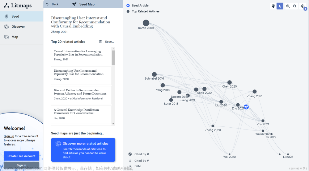 Litmaps最新论文检索神器,图神经网络,人工智能,神经网络,pytorch,python,深度学习