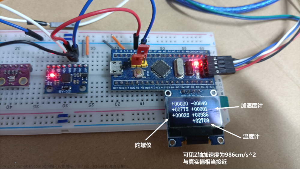 STM32软件I2C驱动MPU6050