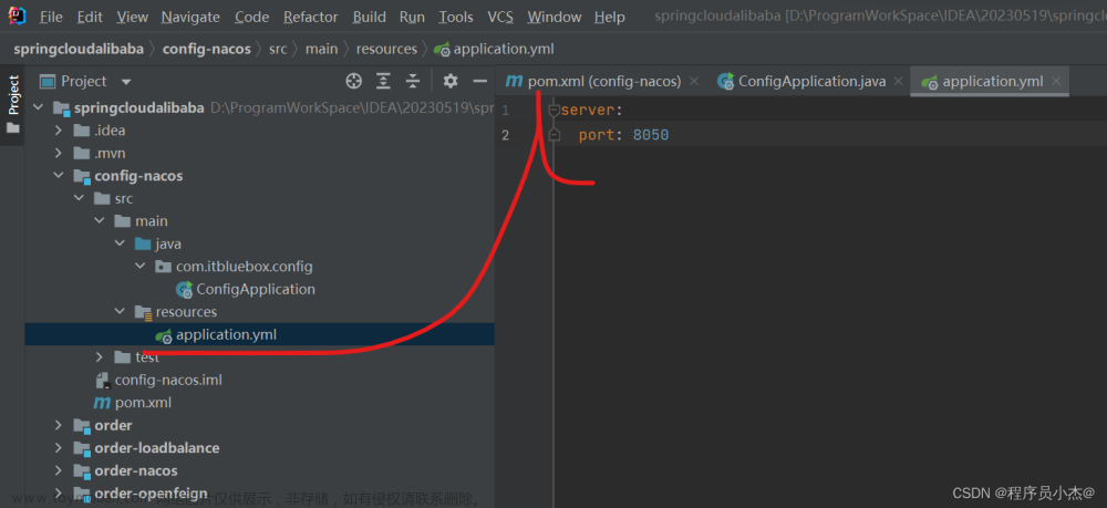 Java之SpringCloud Alibaba【三】【微服务Nacos-config配置中心】,Java[精选]一篇精通系列【头脑风暴】,Java,SpringCloud,java,spring cloud,微服务