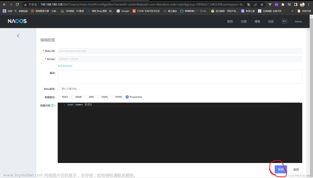 Java之SpringCloud Alibaba【三】【微服务Nacos-config配置中心】,Java[精选]一篇精通系列【头脑风暴】,Java,SpringCloud,java,spring cloud,微服务