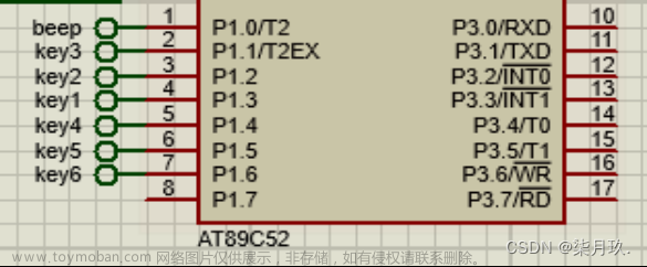 基于AT89C51单片机的电子秒表设计与仿真,单片机,单片机,stm32,嵌入式硬件