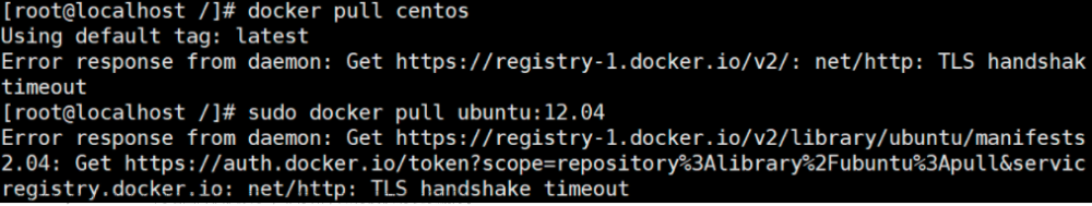v2提示tls handshake timeout,docker+k8s学习之路,linux,云计算,centos,docker