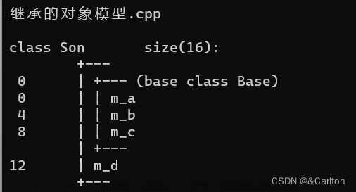 【C++】继承基础知识及简单应用，使用reportSingleClassLayout（在Visual Studio开发人员命令提示窗口）查看派生类详细信息,C++,暑期实践,c++,命令模式