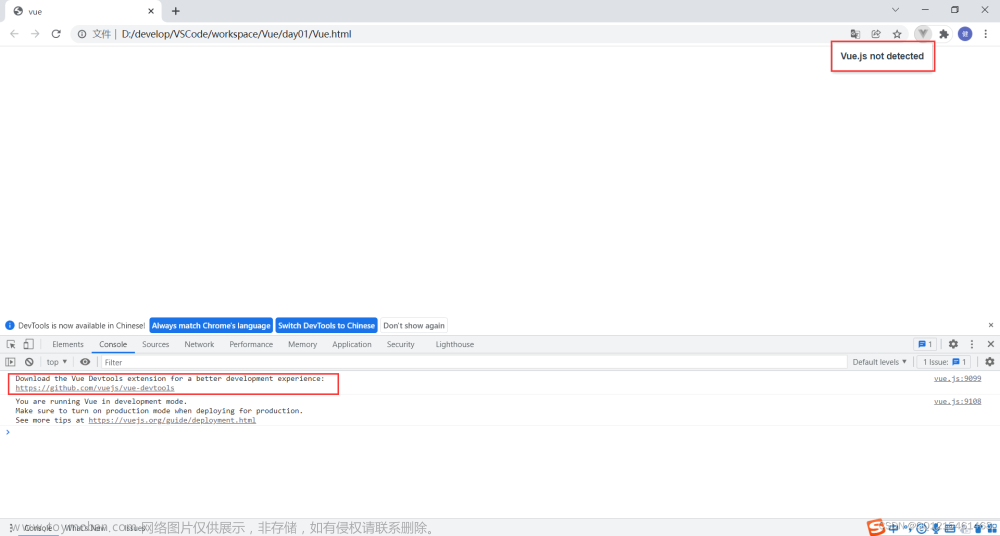 在Chrome(谷歌浏览器)中安装Vue.js devtools开发者工具及解决Vue.js not detected报错,Chrome,前端,chrome,vue.js,前端