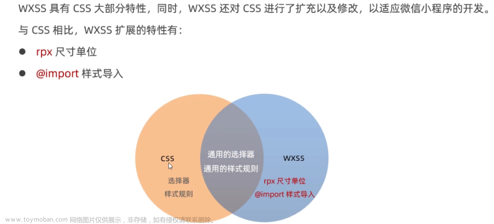 小程序学习(五):WXSS模板语法,小程序,学习,前端